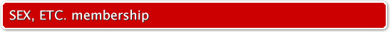 SEX, ETC. Membership Banner